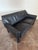 Vintage 1980’s Mario Bellini for Cassina Cab Leather Settee For Sale - Image 9 of 10