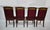 Wood Set of Four Mid 20th Century Empire Style Chairs by William Switzer For Sale - Image 7 of 18