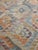 Vintage Afghan Style Kilim with Geometric Pattern For Sale - Image 4 of 7