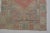 Geometric Medallion Turkish Rug, Low Pile Distressed Antique Rug For Sale - Image 9 of 10
