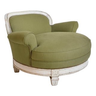 Louis XVI Style Armchair, 1940s For Sale