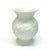 Ceramic White Bisque Porcelain Floral Relief Vase Curation by Manfred Frey for Kaiser - A Pair For Sale - Image 7 of 10