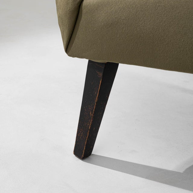 1960s Czech Upholstered Armchairs, a Pair For Sale - Image 12 of 18