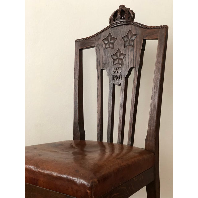This elegant oak chair was originally designed for the Royal Danish Yacht Club’s first clubhouse in Copenhagen, located at...