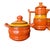 1960s Vintage Spanish Pottery Tea Coffee Set, Signed Carla Rd, Terracotta Redware, 15-Piece For Sale - Image 5 of 10