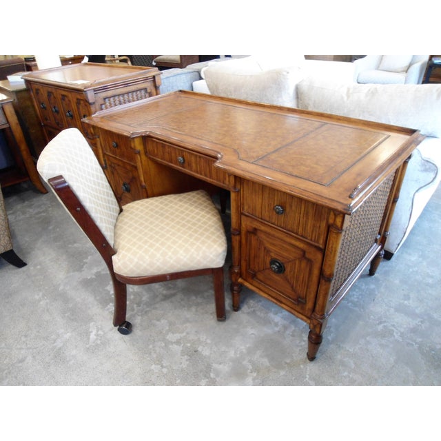 Tommy Bahama Lexington Desk & Rolling Chair A Pair Chairish