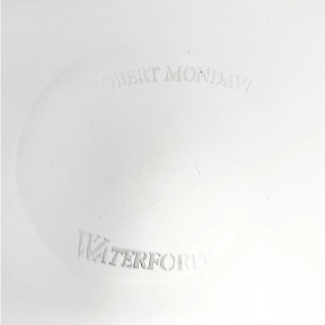 Contemporary Waterford & Robert Mondavi Crystal Individual Mini Open Carafe Decanter For Sale - Image 3 of 3