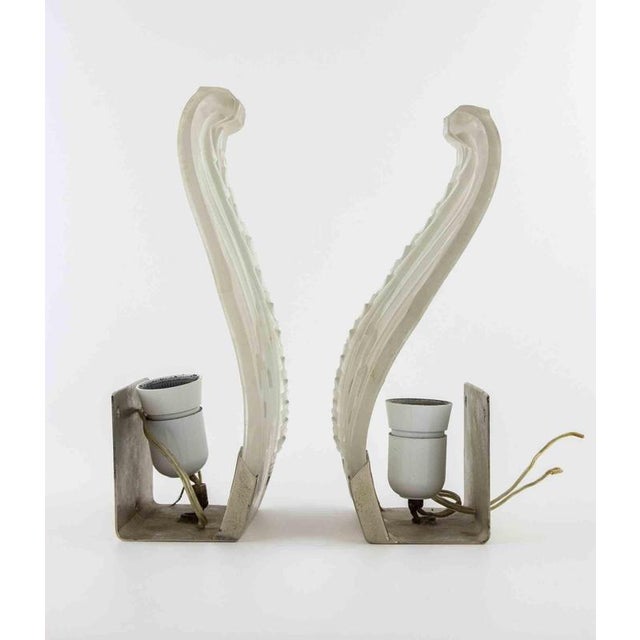 French Art Deco Sconces, 1940s, Set of 2 For Sale - Image 10 of 14