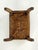 1930s Petite Antique Primitive French Rush Footstool For Sale - Image 5 of 10