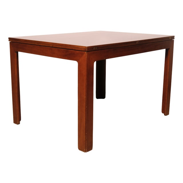 Wooden Dining Table with Book-Shaped Opening, 1950s For Sale