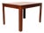 Wooden Dining Table with Book-Shaped Opening, 1950s For Sale