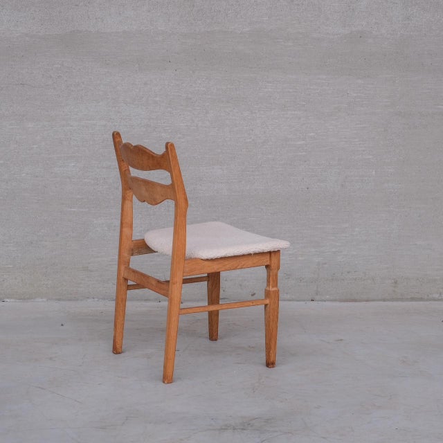 Mid-Century Modern Mid-Century Danish Oak Dining Chairs attributed to Henning Kjaernulf, 1960s, Set of 8 For Sale - Image 3 of 14