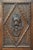 Massive oak cabinet carved in Renaissance style. Rich carvings run along the entire front and are dominated by two lion...
