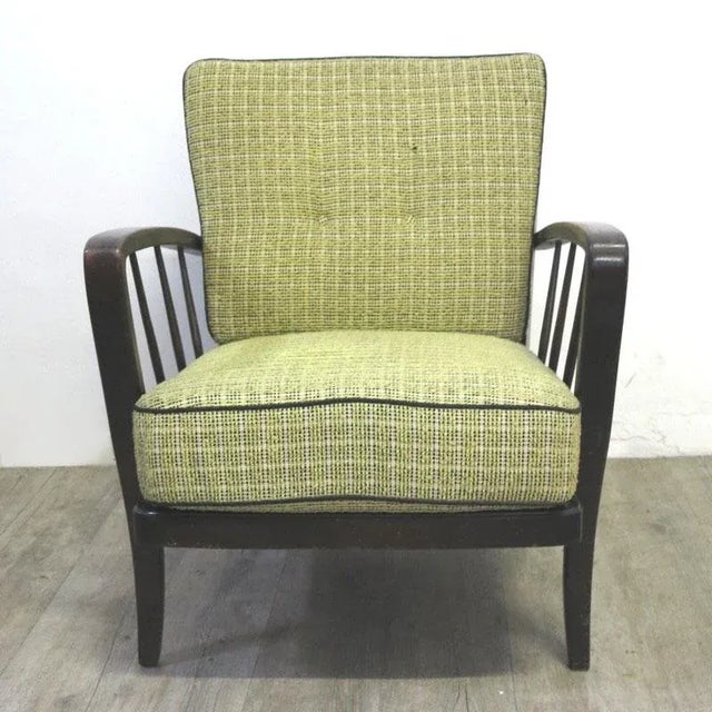 1950s Mid Century German Armchair, 1950s For Sale - Image 5 of 10