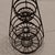 Metal Large Vintage 3 Tier Wrought Iron Fruit/Food Holder/ Kitchen Stand For Sale - Image 7 of 12