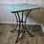 Green Vintage French Enamel Bistro Table, 1950s For Sale - Image 8 of 9