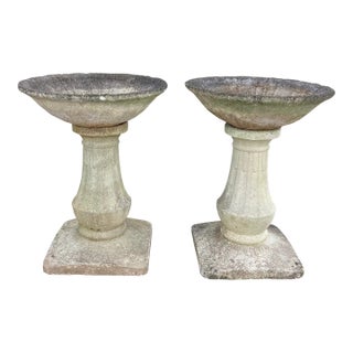 French Antique Garden Urns/Pair For Sale