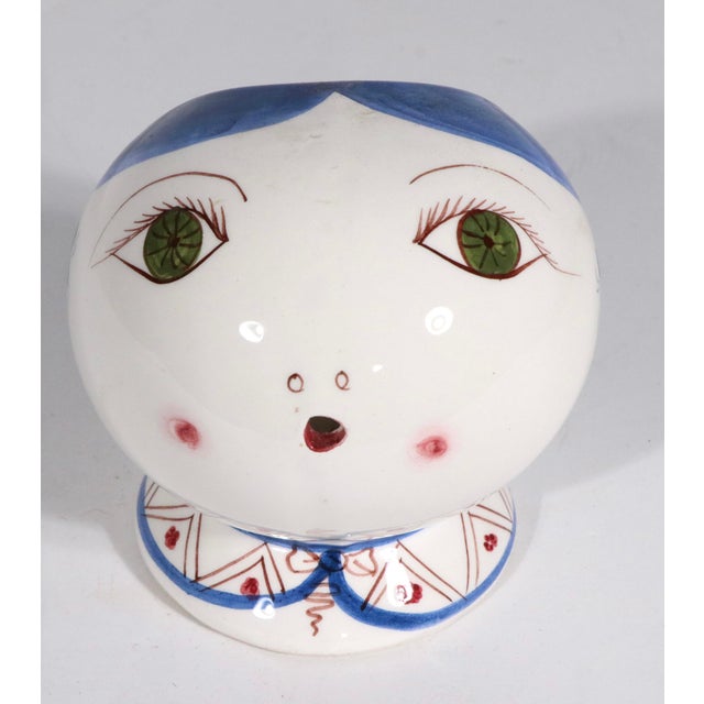 Mid 20th Century Whimsical Mid 20th Century Italian Pottery String Holder For Sale - Image 5 of 11
