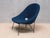 Kosmos Lounge Chair in Teal Pierre Frey Bouclé by Augusto Bozzi for Saporiti, 1950s For Sale - Image 9 of 16