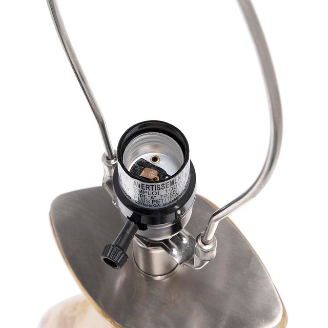 Art Glaze Ceramic Table Lamp For Sale - Image 6 of 8