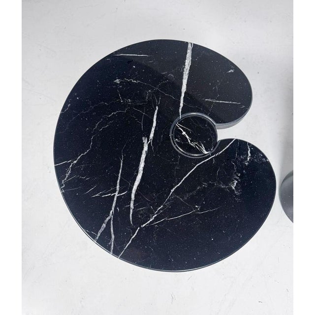 Mid-Century Modern Eros Side Tables by Angelo Mangiarotti, 1970, Set of 2 For Sale - Image 3 of 6
