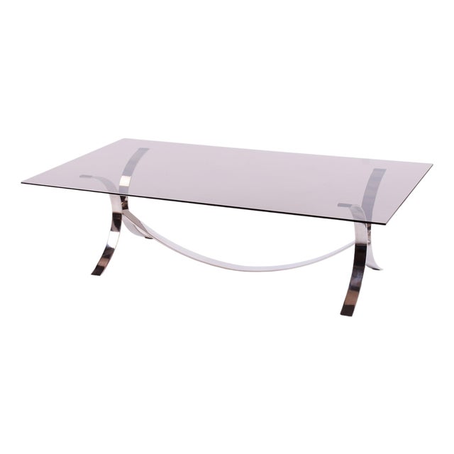 Mid-Century Modern Dining Table in Chrome by O. Borsani, 1960s For Sale