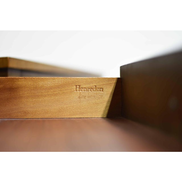 Mid Century Transitional Nightstands by Henredon - A Pair For Sale - Image 14 of 15