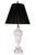Art Deco Mid 20th Century Hollywood Regency Carved Alabaster Table Lamp Made in Italy For Sale - Image 3 of 12