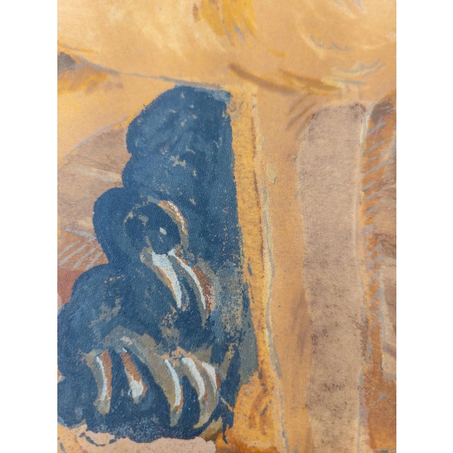 Mid-Century Serigraph Silkscreen Print After Giorgio De Chirico For Sale - Image 12 of 12