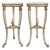Swedish Neoclassical Giltwood and Painted Torchere - a Pair For Sale