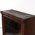 Wood Arts & Crafts Oak Single Door Clawfoot Bookcase With Reeded Columns C1920 For Sale - Image 7 of 11