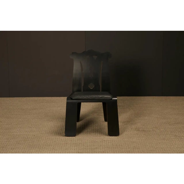 Robert Venturi Post-Modern 'Chippendale' Chairs for Knoll International, C. 1985 For Sale In Los Angeles - Image 6 of 14