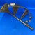 Victorian Pair of Gilded Metal Spiral Staircase Wall-Mounted Shelves - 1970's For Sale - Image 3 of 12