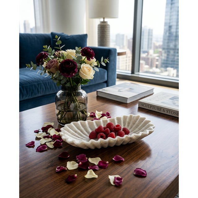 Marble Decorative Centerpiece by Forzini For Sale - Image 9 of 9