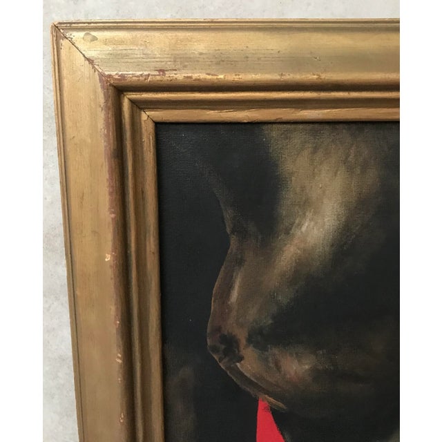 Artist - Tindall Title - Life Study Female Nude Signed - lower right on canvas Medium - Acrylic on Canvas Frame - 21.5” x...