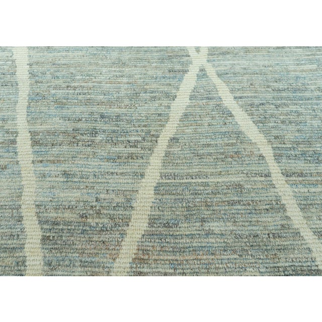 Turkish Tulu Handmade Rug 7'6" x 10'5" #19372 For Sale - Image 4 of 8