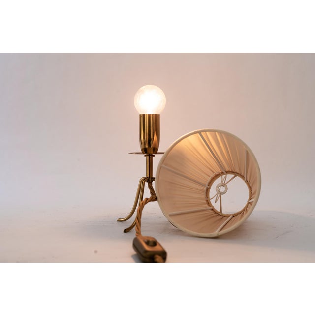 Brass Table Lamp, Vienna, 1960s For Sale - Image 13 of 14