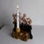 Reclaimed Pine and Pink Marble Candle Holder — Yakisugi Charred, Melting Collection | Gabor Gobi For Sale - Image 6 of 10