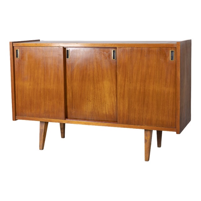 Vintage Italian Sideboard in Teak, 1970s For Sale