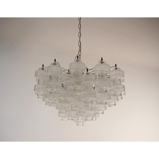 Vintage Murano Glass Chandelier, 1990 For Sale - Image 11 of 14