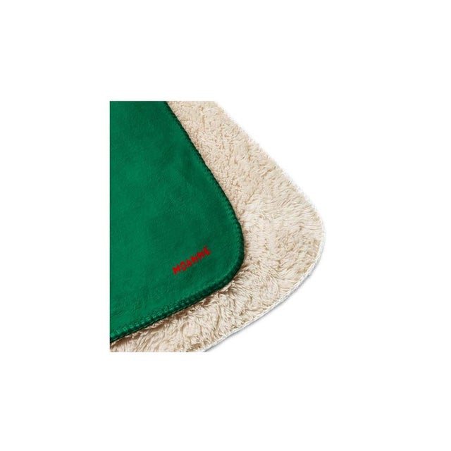 Boreal Blanket in Green by Moanne For Sale - Image 4 of 5