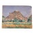 20th Century French Hilltop Church Painting by Guy Lemm For Sale