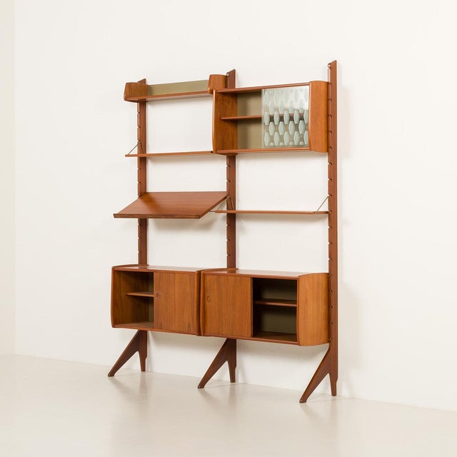 Metal Ergo Freestanding Wall Unit by John Texmon, Norway 1960s For Sale - Image 7 of 18