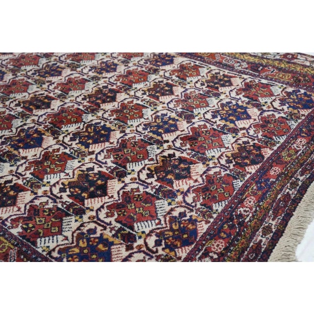 Textile Antique Afshar Rug 4'11'' x 6'6'' For Sale - Image 7 of 11