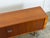 Brown 1960s Hans J Wegner "President" Credenza - Mid Century Danish Modern Teak Tambour Door Cabinet For Sale - Image 8 of 12