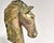 Emerald Gemstone Emerald Horse Bust Sculpture Full Emerald Base Hand Carved For Sale - Image 8 of 14