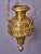 Neo-Gothic Hanging Temple Oil Lamp For Sale - Image 3 of 9
