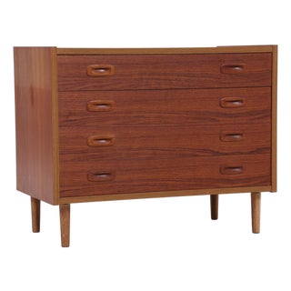 Vintage Scandinavian Chest of Drawers in Teak, 1960s For Sale
