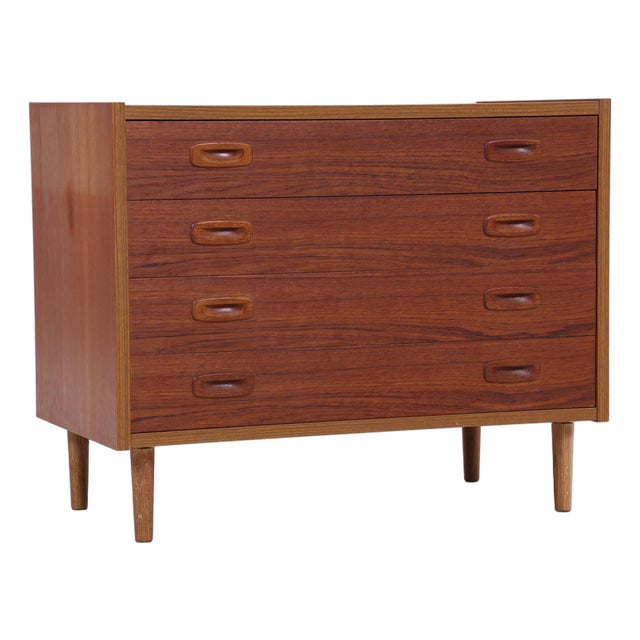 Vintage Scandinavian Chest of Drawers in Teak, 1960s For Sale