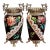 Edouard Gilles French Ceramic Vases, Pair, Circa 1880 For Sale